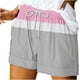 thumbnail image 1 of Pantalones Cortos Sueltos para Mujeres de Verano Impreso Encaje Hasta Bolsillo Elástico Pantalones Cortos Casuales Poliéster, Moda Pantalones Cortos de Verano para Uso Diario Y de Ocio, 1 of 5