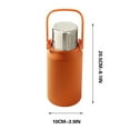 thumbnail image 3 of Gnmfd Large Capacity 32oz Insulated Stainless Steel Water Bottle with Tea Filter, Vacuum Thermal Flask for Outdoor Sports Travel Hiking Gym Office, Keeps Hot Cold Drinks, Wide Mouth Easy Clean, 3 of 5