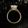 thumbnail image 2 of 2-3 CT Gold Moissanite Ring for Women Diamond Engagement Rings 925 Sterling Silver Moissanite Ring Womens Anniversary Rings Diamond Wedding Rings Diamond Eternity Rings, 2 of 8