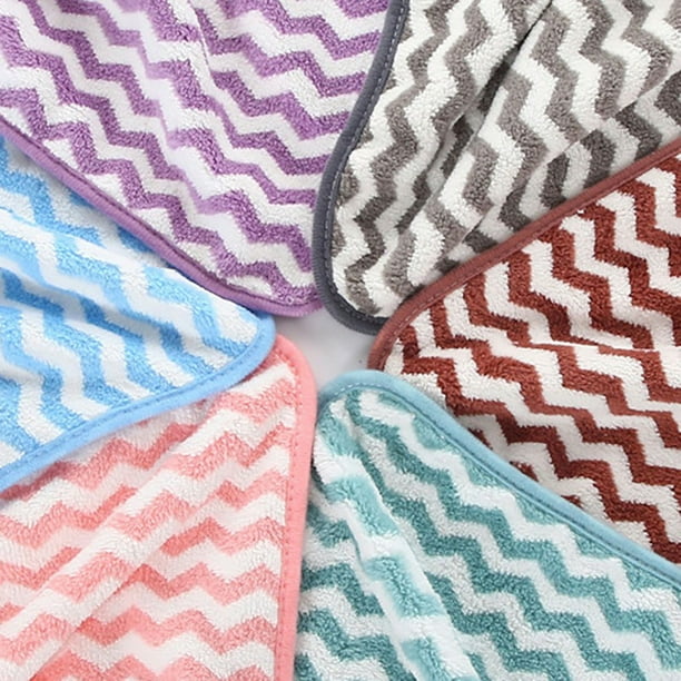 Paño de limpieza de microfibra, trapos de limpieza sin pelusa, paquete de 10 trapos de secado rápido para limpieza, 12 pulgadas x 12 pulgadas, colores mezclados