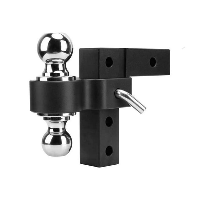 Car Trailer Arm Latch Lock Car Tow Bar Car Tow Ball Trailer Hitch Bracket Rv Accessories For Campers For Livestock Trailer Boats ,Weatherproof Double Locking Hitch Pin