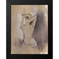 thumbnail image 2 of Harper, Ethan 15x18 Black Modern Framed Museum Art Print Titled - Contemporary Draped Figure I, 2 of 5