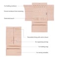 thumbnail image 7 of Becko Jewelry Organizer Roll Travel Jewelry Organizer for Necklaces, Rings, Earrings, Bracelets (Blue), 7 of 7