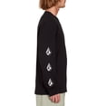 thumbnail image 3 of Iconic Stone Long Sleeve T-Shirt [Black], 3 of 3