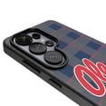 thumbnail image 3 of Keyscaper Ole Miss Rebels Plaid Galaxy Magnetic Bump Case, 3 of 7