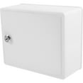 thumbnail image 4 of OUNONA White Plastic Wall Mount Mailbox Lock for Outdoor and Home Use, 4 of 8