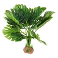 thumbnail image 1 of Accesorios de plantas de acuario de plástico Unique Bargains para decoraciones de acuarios en verde y marrón, 1 of 6