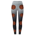 thumbnail image 4 of Gibobby Leggins estampados para mujer, cómodos entrenamiento, leggings con estampado navideño, pantalones de bloque de color, leggings elásticos (Gris, S), 4 of 5