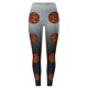 thumbnail image 4 of MKLEKYY Leggings deportivos para mujer Leggings para mujer Leggings cómodos para hacer ejercicio Pantalones con estampado navideño de bloques de color Leggings suaves y elásticos, 4 of 4