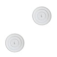 thumbnail image 2 of Yuarrent 10 piezas de tapón de fregadero impermeable con mango tapón de drenaje cubierta de bañera gruesa herramienta de tapón de 4-1/2 pulgadas 2piezas, 2 of 6