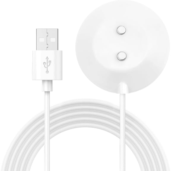 Charger Compatible with Rose Toy Charger for Women, 2.6ft USB Charging Cable Magnetic Dock Station for Roses (White)