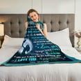thumbnail image 3 of Son Gifts, Gifts for Son from Mom, Son Blanket 60"X50", Son Birthday Christmas Idea Gifts, to My Son Blanket, Gifts for Grown Son, Son from Mom, Soft Flannel Throw Blanket for Son, 3 of 6