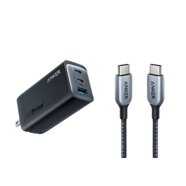 Anker 737 Fast Charger (GaNPrime 120W) with USB-C to USB-C Cable