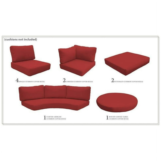 TK Classics Set de Couverture en Terre Cuite pour BARBADOS-11c