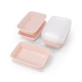 thumbnail image 2 of Mainstays 15-Pack 1-Compartment BPA-Free Plastic Meal Prep Food Storage Containers, Pink Blush, 2 of 10