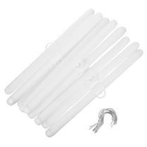 Homoyoyo 12Pcs White Nonslip Padded Foam Clothes Hangers for Coats Sweaters