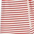 thumbnail image 5 of Ndbuld Summer Dresses for Women Women's Home Clothes Comfortable And Casual Loose Sleepwear Quarter Sleeve Plus Size Striped Dress,Pink,2XL, 5 of 7