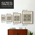 thumbnail image 4 of Matisse CLXVI Framed Print in Brown Solid Wood 11 x 14 Framed Print, 4 of 6