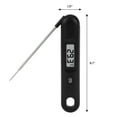 thumbnail image 5 of Unique Bargains Durable Digital Meat Thermometer for Home and Kitchen Black 6.1x1.5x0.9 In, 5 of 5