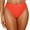 Orange, variant on Women Swimsuit under $5! Xqxayjr Women's Bikini Swim Bottom Briefs Ribbed High Cut Mid Waist Cheeky Bathing Suit Bottom Bathing Swimsuit Shorts
