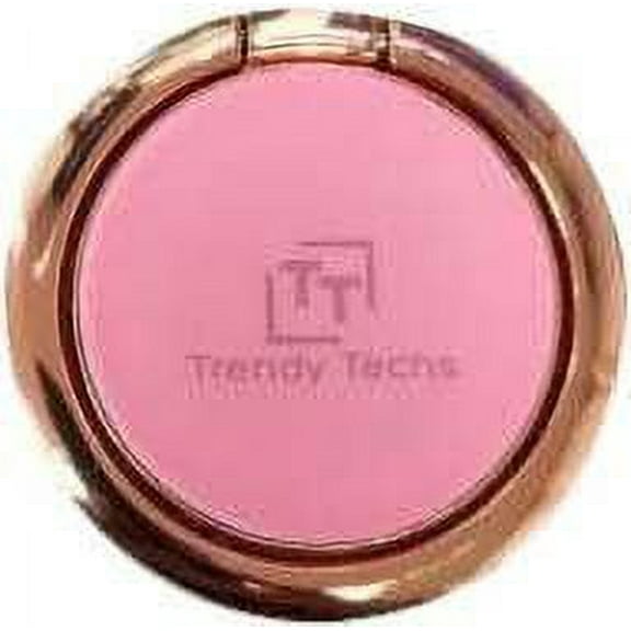 Trendy Techs Magnetic Car Mount Compatible Finger Grip Ring Phone Holder - Rose Gold