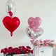 thumbnail image 4 of Tablero de luz con forma de amor de 18 pulgadas, globo de aluminio, decoración de cumpleaños, boda, propuesta de amor para expresar un diseño de atmósfera romántica, 4 of 5