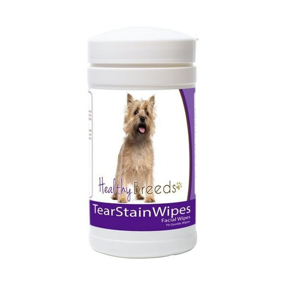 Healthy Breeds 840235152866 Cairn Terrier Tear Stain Wipes