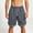 ZA-Gray shorts men, variant on cllios Basketball Shorts for Men Big and Tall Lightweight Breathable Comfy Baggy Shorts with Pockets Elastic Waist Drawstring Short Pants for Sport Black L