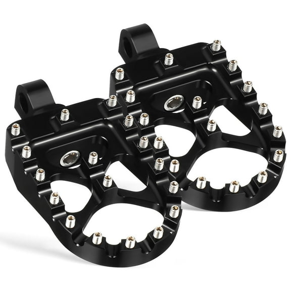 MLINS 1 Pair Motor Foot Pegs Dirt Bike Foot Pegs Motorcycle Foot Pedals Metal Foot Pegs Replacement Motorcycle Parts