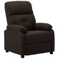 thumbnail image 2 of vidaXL Recliner Chair Electric Leisure Cozy Recliner for Home Theater Fabric, 2 of 3