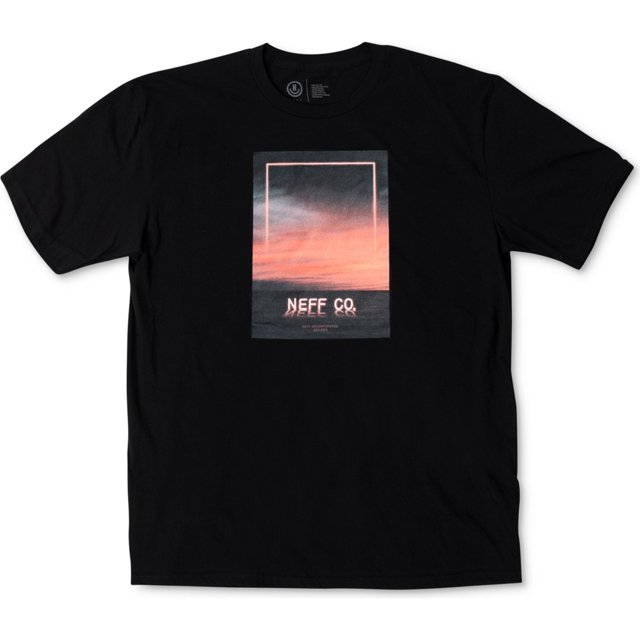 Camiseta gráfica Tavik Radient para hombre Negro Grande