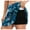 Blue, variant on Leggings for Women Tummy Control Skorts Skirts Elastic Sports With Pockets Shorts Yoga Pants,Blue,L