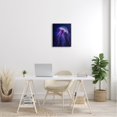 thumbnail image 2 of Stupell Industries Vivid Purple Jellyfish Swimming Ocean Sea Life Canvas Wall Art, 36 x 48, Design by Steve Hunziker, 2 of 5