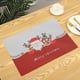 thumbnail image 4 of Manteles Individuales de Navidad Manteles individuales navideños para mesa de Navidad vacaciones rústico Retro Acción de Gracias manteles individuales lavables 1 ud. (Multicolor, A), 4 of 5