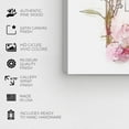 thumbnail image 5 of Wynwood Studio Fashion and Glam Contemporary Canvas Art - Floral Bouquet In Pink Perfume, Wall Art for Living Room, Bedroom, and Bathroom, 30 in x 30, Pink and White Home Decor, 5 of 5