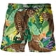 thumbnail image 1 of Pantalones cortos de playa 3D con estampado de leopardo de la selva para hombre, Shorts de Surf de secado rápido para verano, Shorts deportivos informales Fivean unisex, 1 of 2