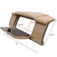 thumbnail image 5 of Chaparral Boats Glove Box Panel 02-00108 | 196 Dark Beige Locking Latch, 5 of 6