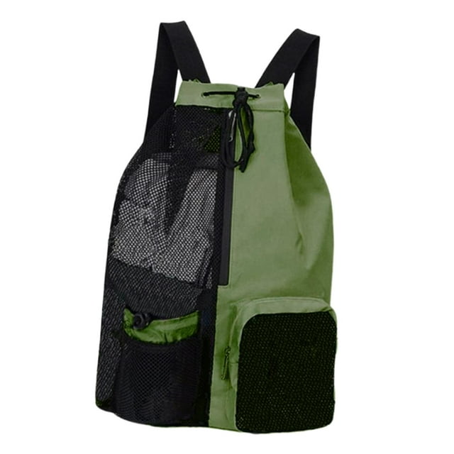 Mochila de trajes de mochila Mujeres plegables Organizador transpirable Bolsa de baño portátil verde