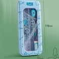 thumbnail image 2 of Règle de Dessin Protracteur Vert, 2 of 5