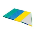 thumbnail image 1 of Waterproof Swing Set Replacement Tarp Roof Tent Sunshade Green Yellow Blue, 1 of 8