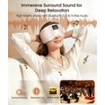 thumbnail image 4 of Auriculares con máscara para dormir MUSICOZY 3D Silk Bluetooth 5.4, 4 of 9