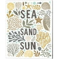 thumbnail image 1 of Under Sea Treasures III Gold Neutral by Michael Mullan, Canvas Wall Art, 16W x 20H, 1 of 1