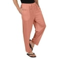 thumbnail image 2 of Inkmeso Solid Casual Bottom For Men's Lightweight Cotton Track Pants For Sleep/Workout Pajamas, 2 of 7