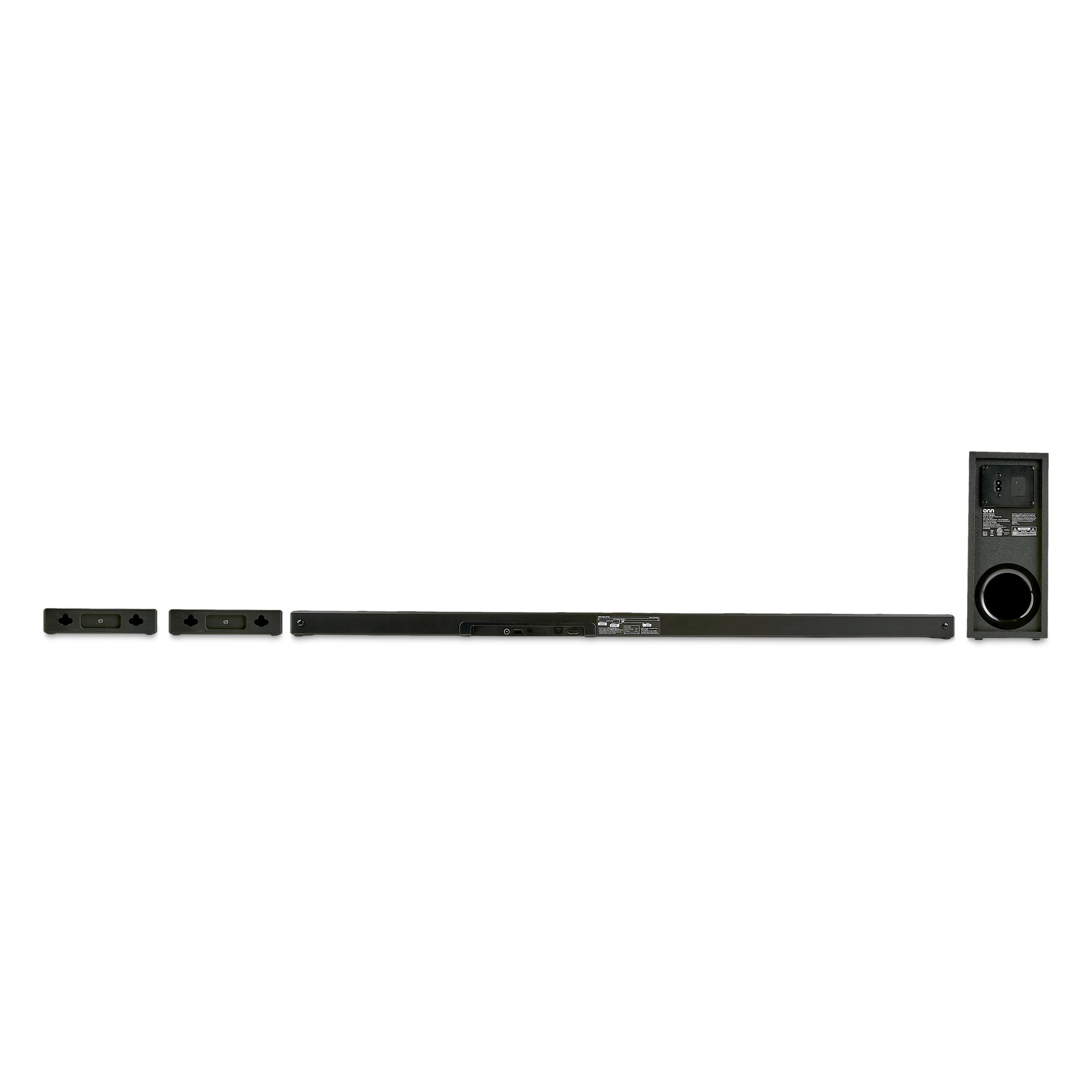 onn. 5.1 Channel Ultra-Slim Surround Soundbar System, 36" photo 3