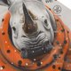 thumbnail image 3 of Balery Polka Dot Rhino Welcome Gorra de béisbol de tamaño ajustable para correr, entrenar y actividades al aire libre. Gorra de papá para todas las estaciones., 3 of 6