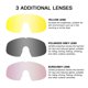 thumbnail image 4 of Gafas de sol deportivas polarizadas con protección UV para ciclismo para hombres, 4 of 8