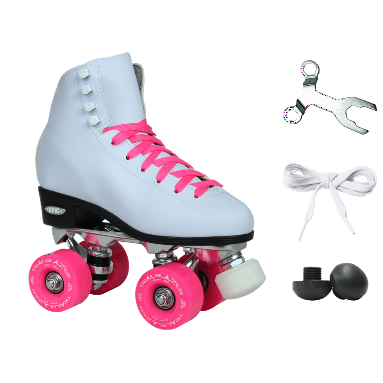 Ripley - PATIN 4 RUEDAS HOOK SCHOOL WHITE-PINK