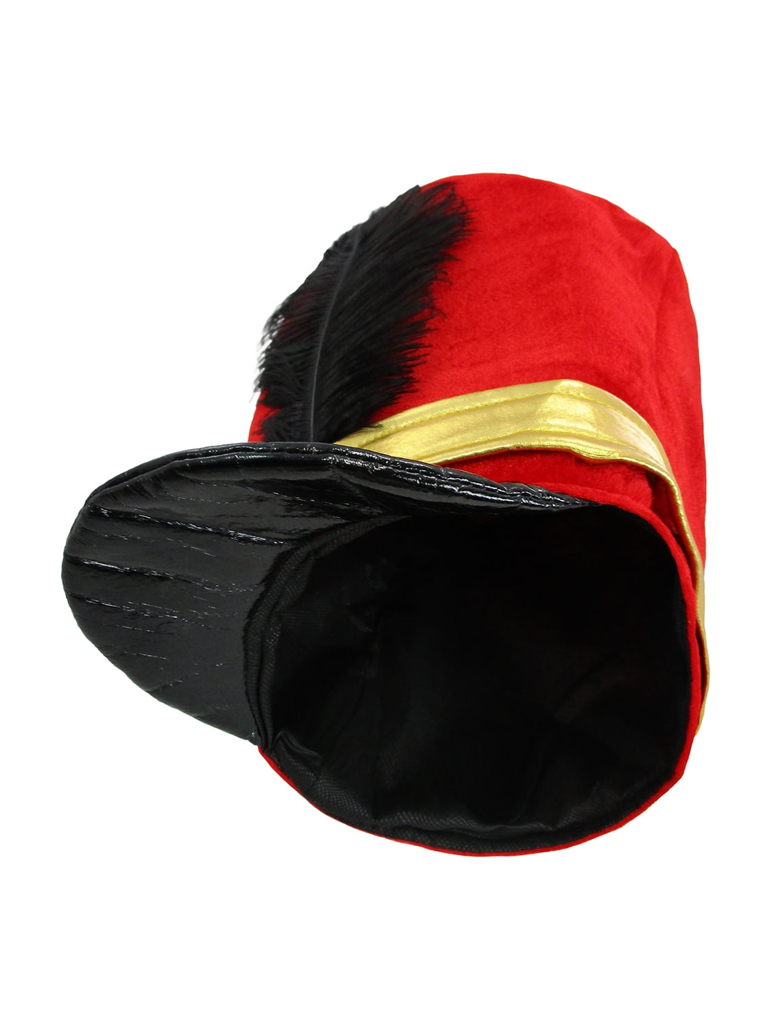 Adult Toy Soldier England Guard Hat Costume Feather English Marching Band Major