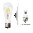 thumbnail image 5 of Yi Lighting E39 to E26/E27 Light Bulb Adapter for Antique Floor Lamp Mogul Socket, 5 of 6