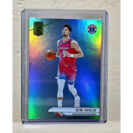 Deni Avdija 2023-24 Panini Donruss Elite NBA #195 Basketball Card Wizards